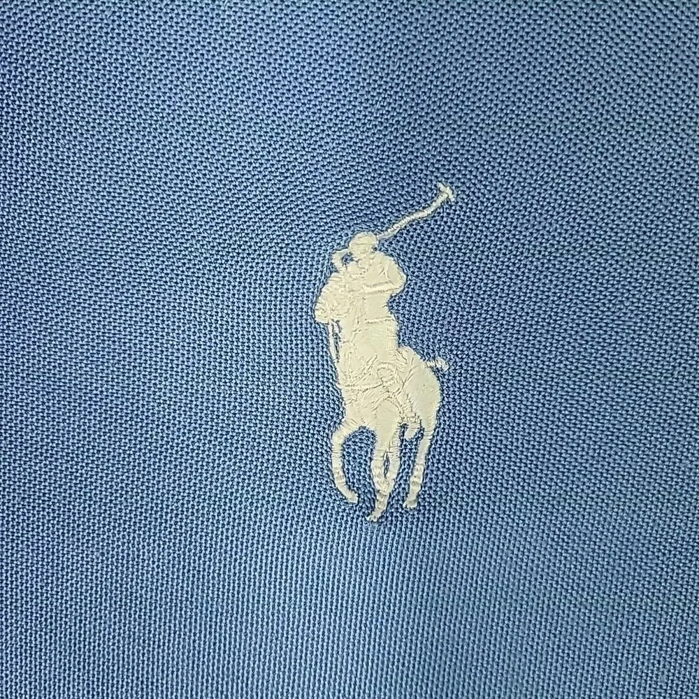 Polo Ralph Lauren Short Sleeve Polo Shirt Men’s Size XL 2 Button Sky Blue